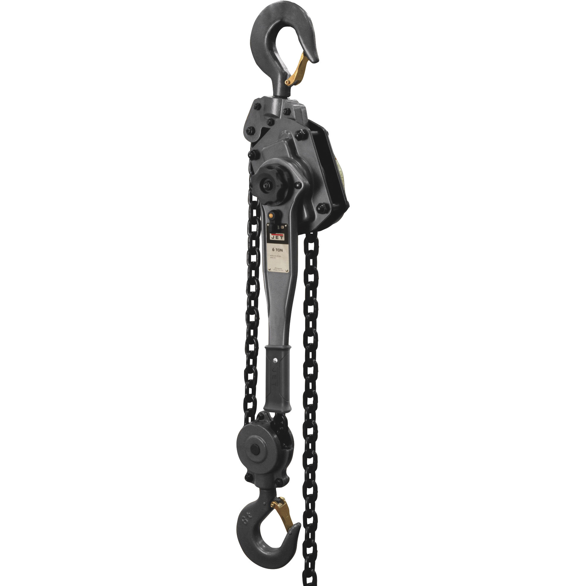 JET JLP-A Manual Lever Chain Hoist,6-Ton Capacity, 20ft. Lift, Model# JLP-600A-20